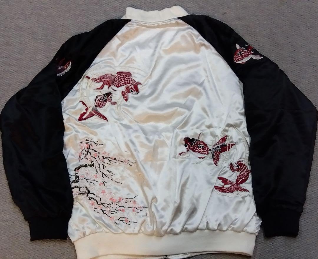 テーラー東洋 M18333 奥尻島 黒虎 スカジャン スーベニア ヴィンテージ